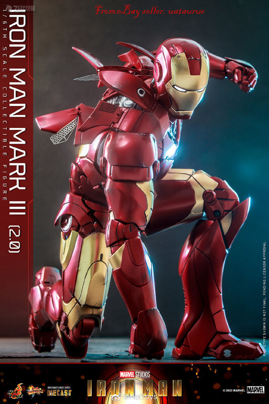 Perfect Hot Toys 1/6 Mms664 Iron Man Mkiii 2.0 In Stock New | eBay