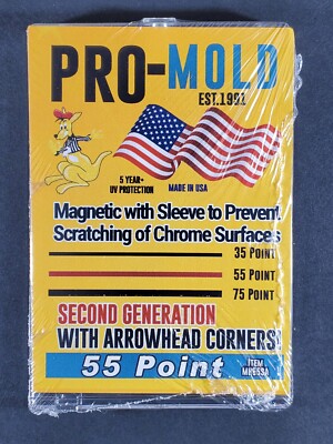 50x Pro Mold MH55SA 2nd Gen w/ Sleeve 55pt Magnetic Card Holder One Touch