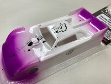 One Painted RTR 4.5 Inch Dirt Late Model .007" Slot Car Body