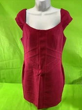 Pretty Polly Red Dresses Tunic Tops Fully Lined Size 6 New
