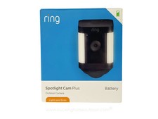 Ring Spotlight Cam Plus Battery - Black