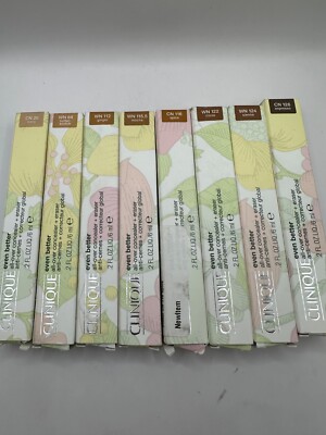Clinique Even Better All-Over Concealer + Eraser ( You Picks ) 0.2 oz / 6 ml-NIB