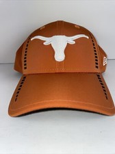 Texas Longhorns Strapback Baseball Cap Hat New Era 9Forty Unisex Curved Bib Osfm