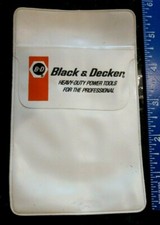 VTG BLACK  DECKER POWER TOOLS POCKET PROTECTOR NERDY GEEKY BIG BANG THEORY