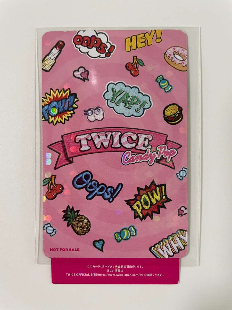 ミナ #TWICE3 ハイタッチ トレカ TWICE TWICE #TWICE3 ハイタッチトレカ ミナ