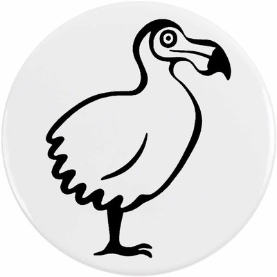 Button Pin Anstecker ''Dodo Vogel'' (BB026387)
