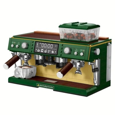 Retro Kaffeemaschine Mini Bausteine Bausteine Set