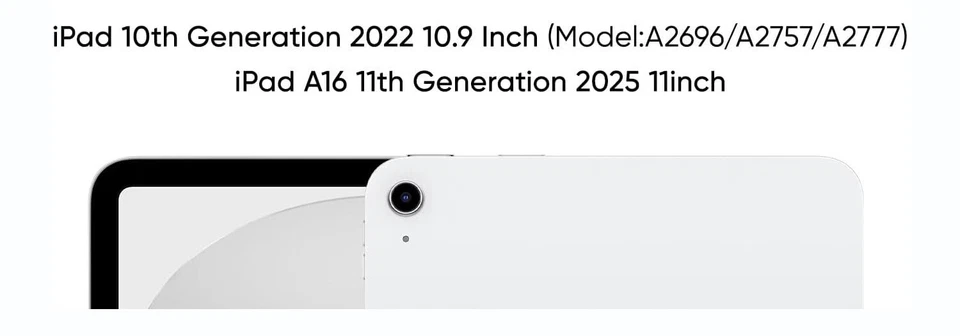 Teclado/Trackpad/Caixa para iPad 10ª/11ª Geração - 11/10,9" - Alça de Transporte - Imagem 3 de 4