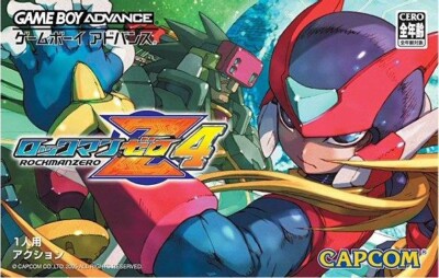 Nintendo GameBoy Advance - RockMan Zero 4 / Mega Man JAPAN Modul