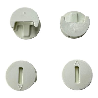 4x Exzentermutter, Cam-Lock für PAX, KOMPLEMENT, KOPPANG BRIMNES Ersatzteil IKEA