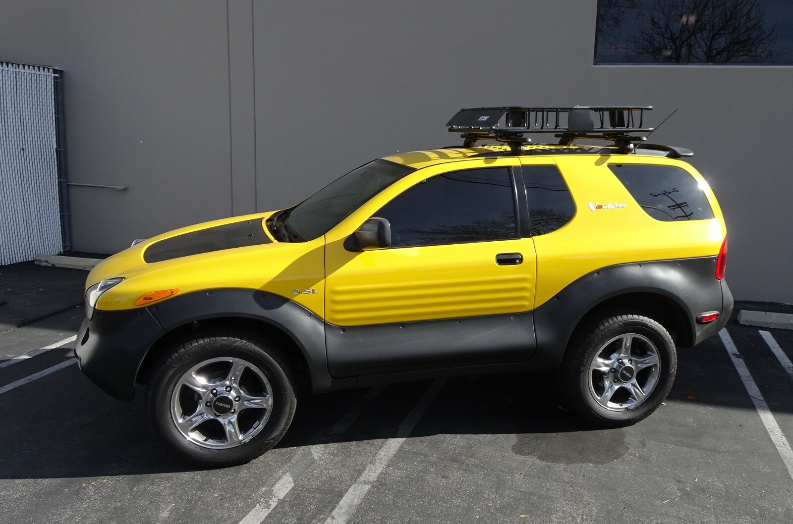 2001 Isuzu VehiCROSS  2001 Isuzu VehiCROSS 4WD PROTON YELLOW Compact 3-DOOR SUV V6 Tako '01 TOD AWD