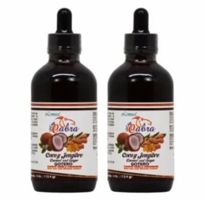 LEMUEL -  GOTERO pure Coconut and Ginger Hair Loss and Growth Dropper [ 2PACK ]