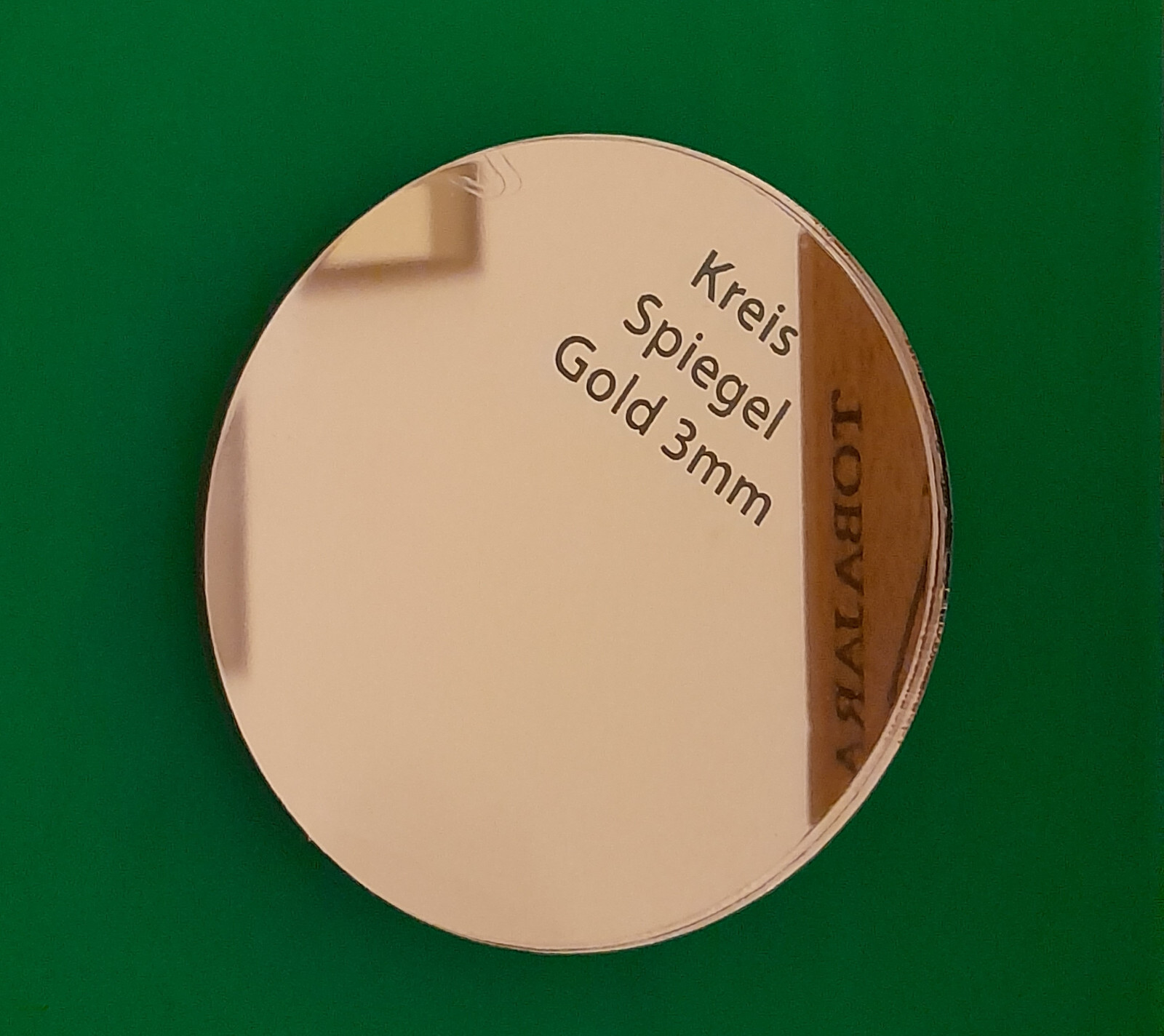 Kreis PLEXIGLAS Rund Acrylglas Farbig Spiegel Stehtisch Bunt Miror