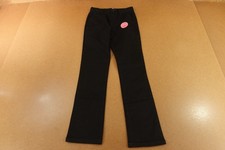 The Childrens Place Girls 12 Slim Black Uniform Stretch Bootcut Chino Pants NWT
