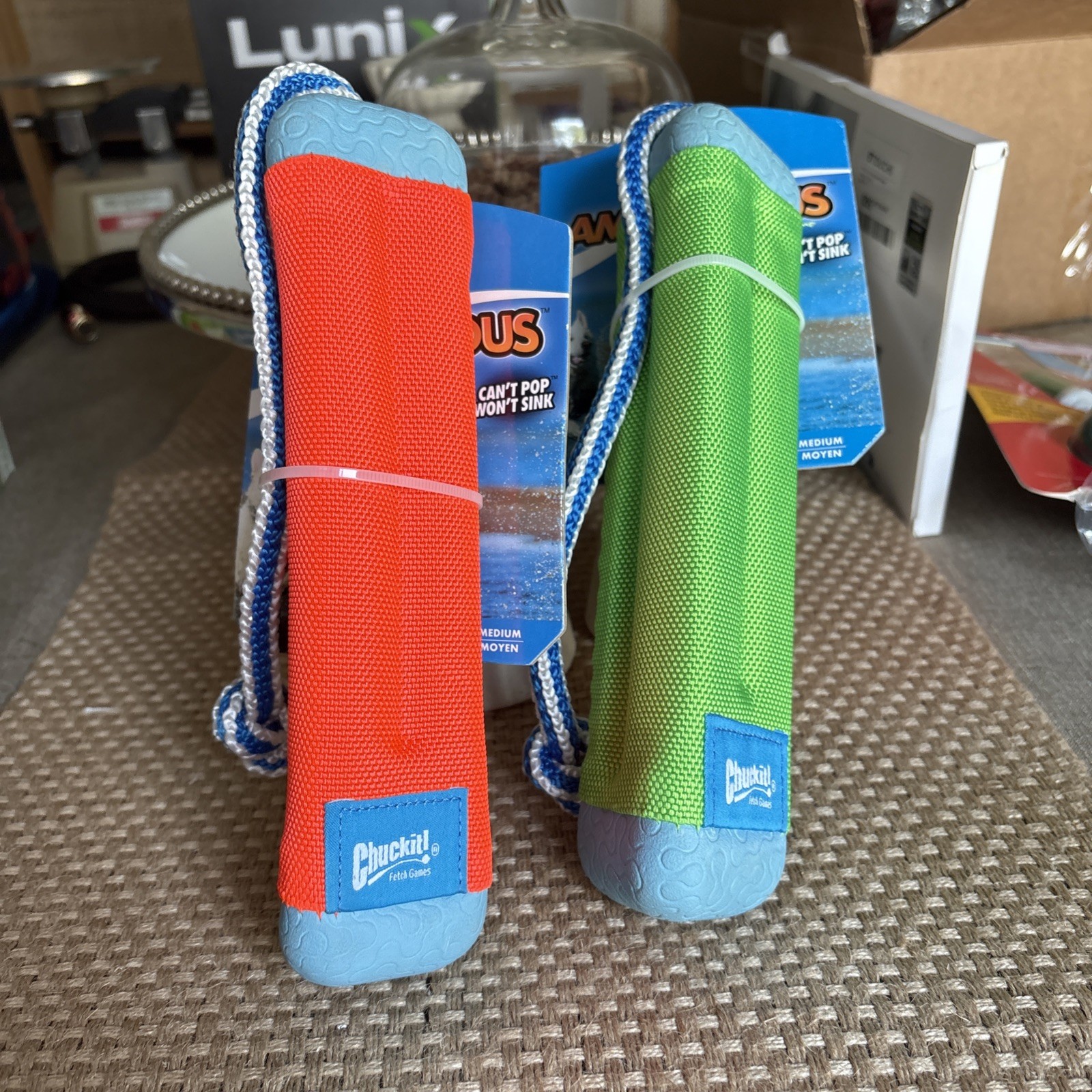 Petmate Amphibious Bumper Dog Toy - 18300 Set of 2 Dog Toys
