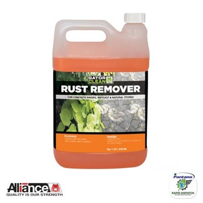 Gator Rust Remover Concrete Pavers & Natural Stone 1QT Alliance Gator Cleaner
