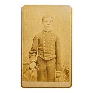 Sing Sing NY Cadet Military CDV Photograph
