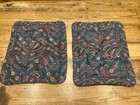 Croscill Town & Country Standard Shams Navy Paisley Floral Set of 2 — photo 1