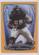 2014 Bowman Rookies Orange 52/299 Cyril Richardson #89 y6z