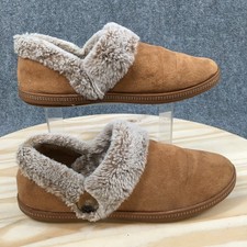 Skechers Slippers Womens 10 M Cozy Campfire Fresh Toast Clog Faux Fur 167219