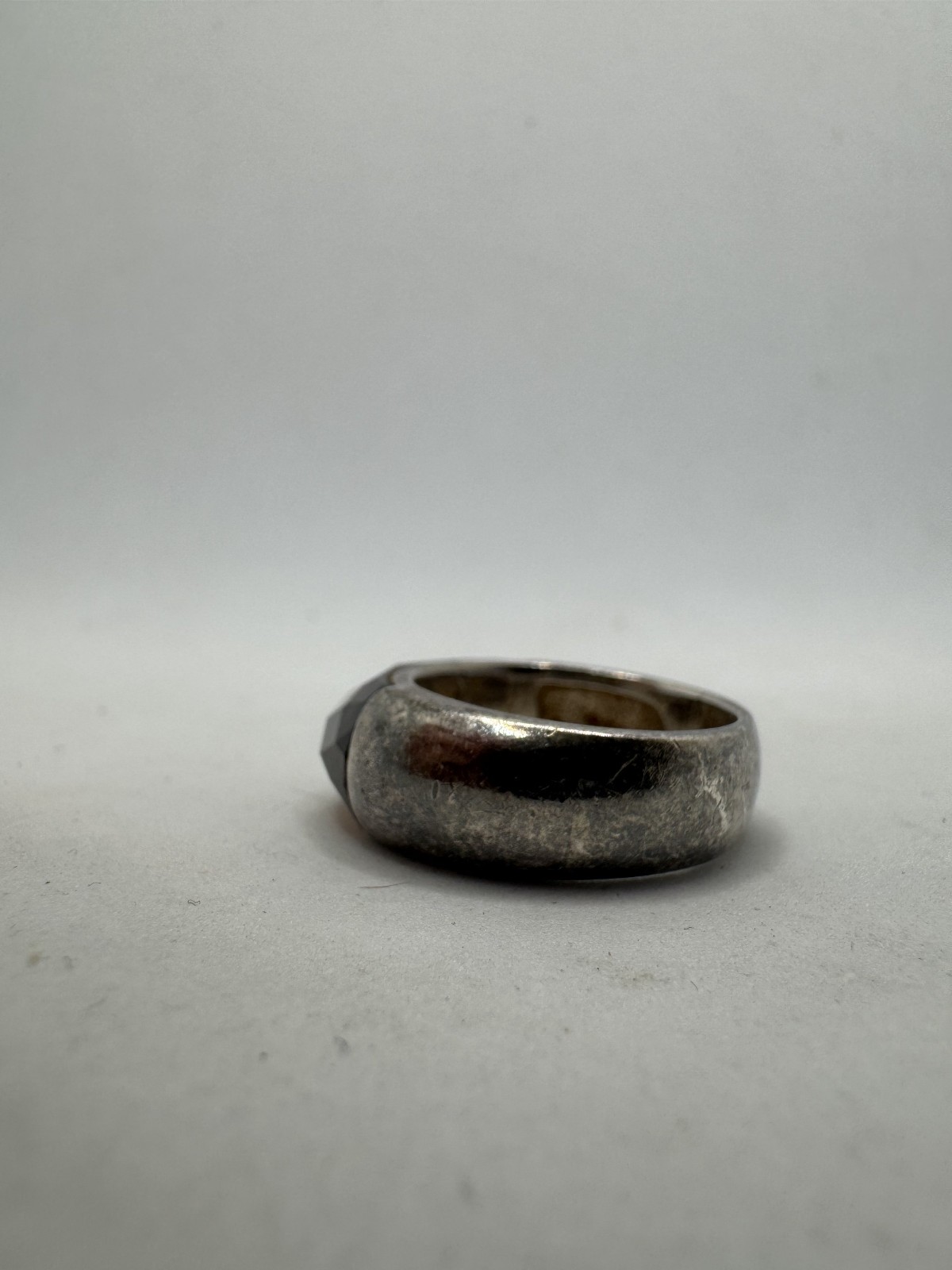 ::925 SILVER RING SOLID °SIZE 56° ELEGANT DESIGN … - image 3