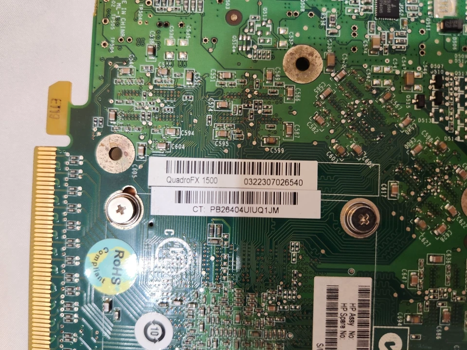 HP nVIDIA Quadro FX1500 256MB 412834-001 413109-001 - Image 4 of 4