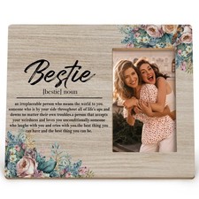 Besties Definition Picture Frames, Best Friends Picture Photo Frame, Christma...