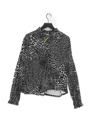 Baukjen Damen Top UK 18 schwarz Viskose mit Elasthan Basic