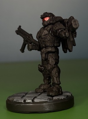 Halo Mega Construx Custom ODST Dropshock Bullfrog