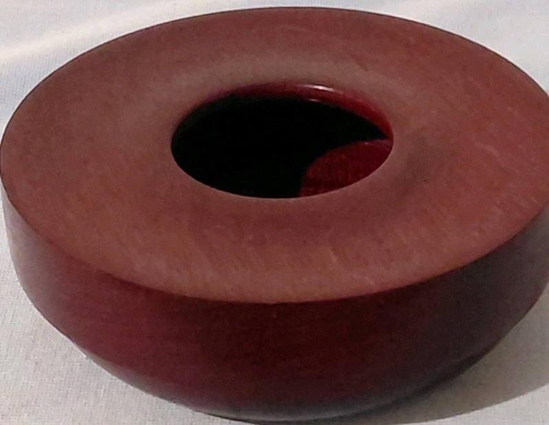 Purple Heart 1-3/4" x 5-1/2" Wood Turned Bowl