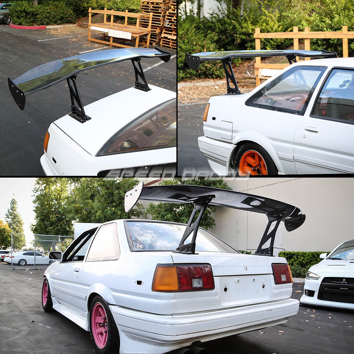 NRG Innovations カーボンファイバー GTウイング /スポコン NRG CARBON FIBER GT STYLE 69