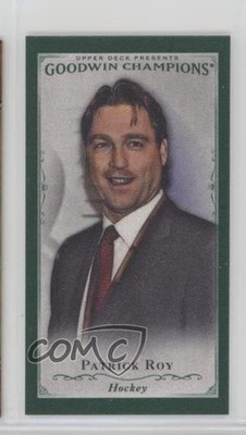 2016 Goodwin Champions Cloth Minis Lady Luck Back 16/25 Patrick Roy #57 HOF zi0