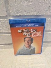 The 40 Year Old Virgin Unrated Edition Blu-ray and DVD, 2005 