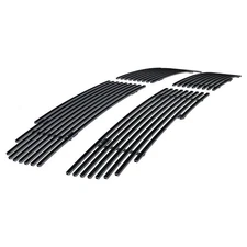 Fits 2006-2008 Dodge Ram Main Upper Stainless Steel Black Billet Grille Insert