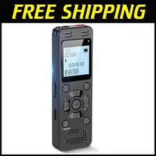 Digital Audio Recorder with Playback & Password Protection