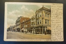 1907 Market At 8th St. Wilmington Delaware UDB DE Postcard Street Scene 