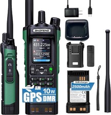 BAOFENG DM-32 GPS Walkie Talkie Long Range 10W Multi Band DMR Digital Radio