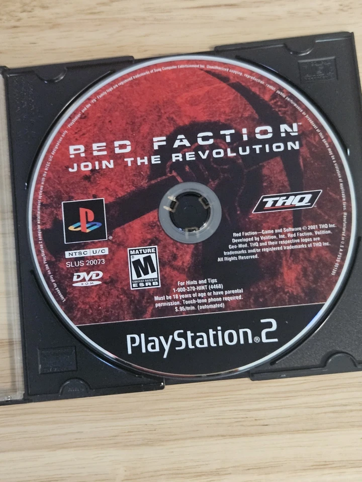 Red Faction Join The Revolution PlayStation 2 PS2 Video Game - Image 2 of 3