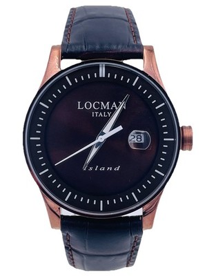 Locman Island Date Rubber/Titanium Watch 40mm 600BBP/280 Hot Sale New