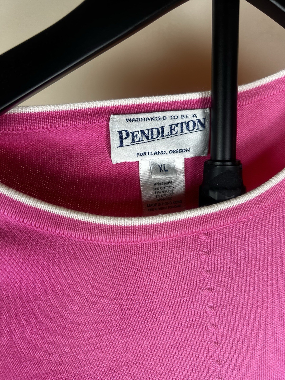 Pendleton Cotton Blend Top / Button Down Cardigan… - image 6