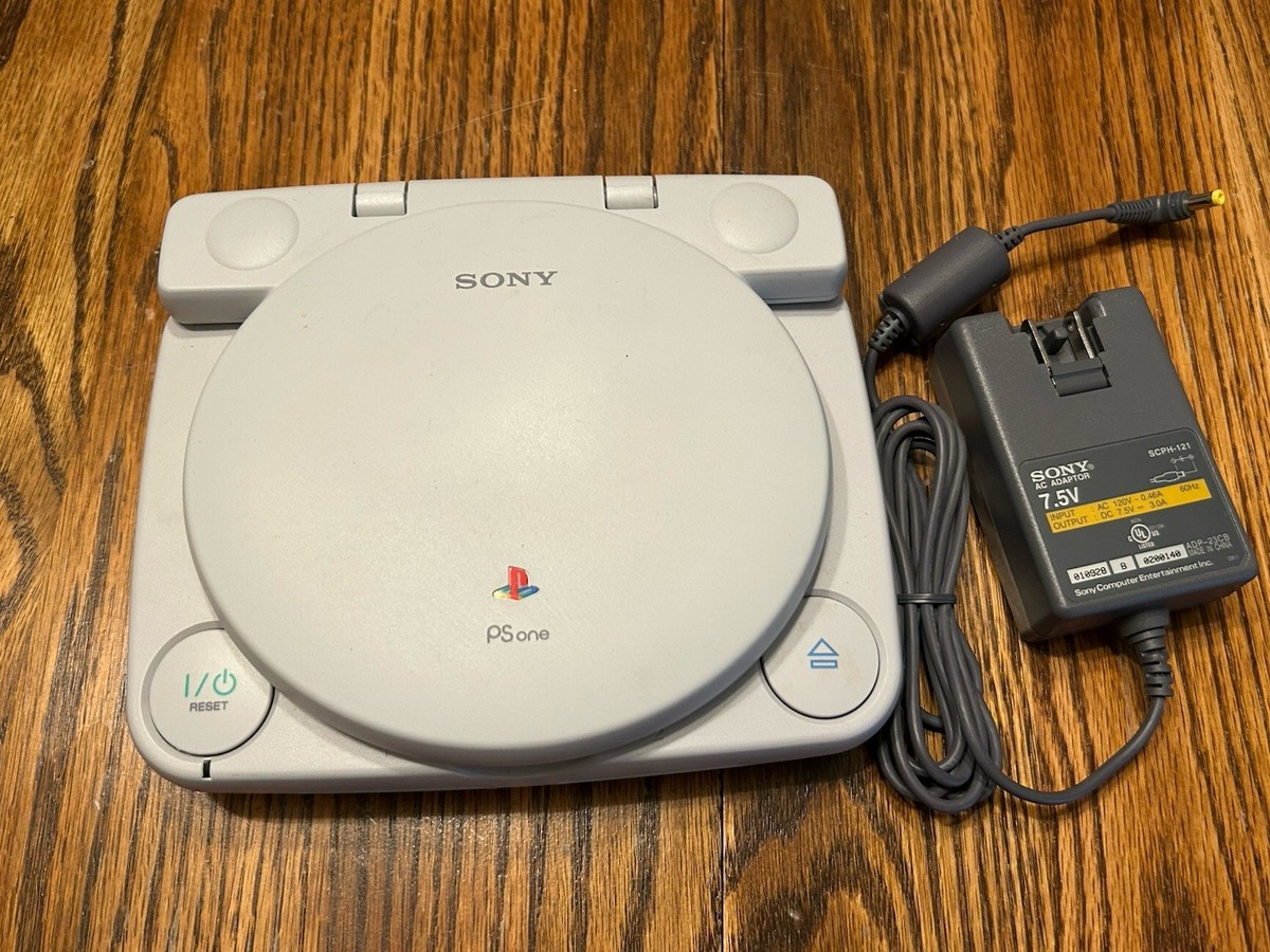 Sony PS One Playstation Slim PS1 Console w/LCD Screen SCPH-101