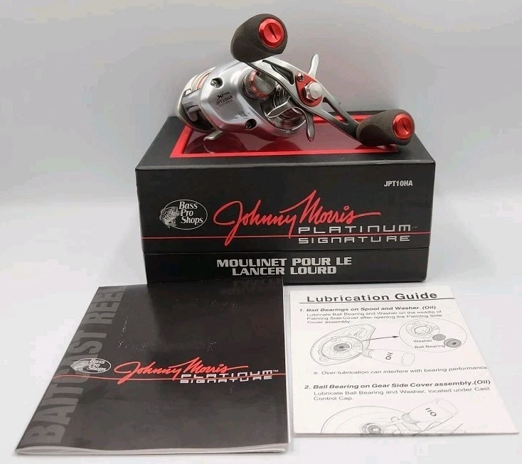 Moulinet De Pêche Bass Pro Shops Tourney Special TSC10HLA - Main Gauche, Pour Eau Douce, Occasion