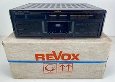 Studer/Revox B215S 3 Head  Cassette Deck in original box - Serviced