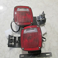 Grote 9130 Trailer Tail Lights Fomoco Wire Harness Bracket Bolts License Bracket