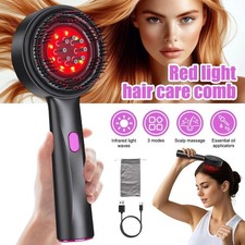 Electric 3 Modes Scalp Massage Comb Waterproof Hair Oil Applicator Hair Massager