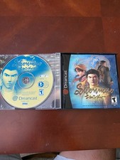 SEGA Shenmue Sega Dreamcast NTSC-U/C Manual Included Discs 1-3