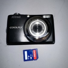 Nikon Coolpix L24 Compact Digital Camera 14MP 3.6x Zoom 4 GB SD Card