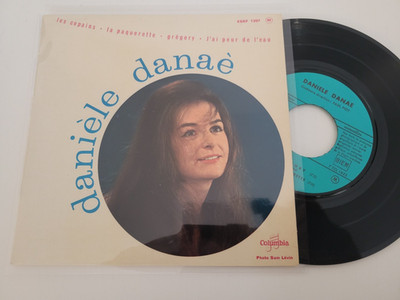 ep 45t 7'' Danièle Danaé - J'ai Peur De L'eau 1963 French Pop NM/NM