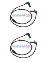 2X Bogap ABS-SENSOR Raddrehzal Vorne Passend FüR MERCEDES-BENZ Viano Vito