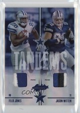 2010 Absolute Memorabilia Spectrum Prime 17/25 Felix Jones Jason Witten #1 h8k